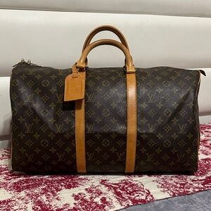 Louis Vuitton Monogram Keepall 50